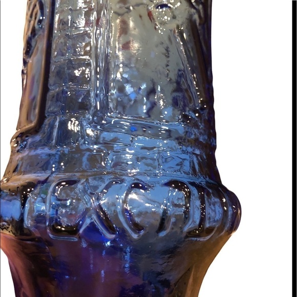 Colbalt Blue Beer Glass - Picture 3 of 4